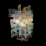 Carlo Nason Murano Glas Wandlampen für Mazzega 1960-1969 Set