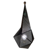 Mathieu Matégot "Bagdad" Tischlampe für Ateliers Matégot, Frankreich, circa 1954