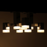 Cubic Deckenlampe von Gaetano Sciolari für Sciolari 1970