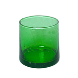 Beldi Gläser Konisch Flaschen Grün aus recycling Glas 6 er Pack