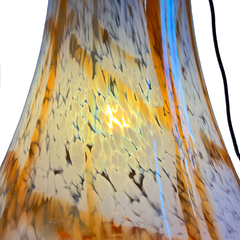 Murano Glas BIRILLO Glass Floor Lamp by CARLO NASON for MAZZEGA, 1960