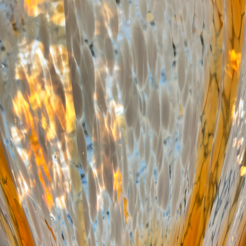 Murano Glas BIRILLO Glass Floor Lamp by CARLO NASON for MAZZEGA, 1960