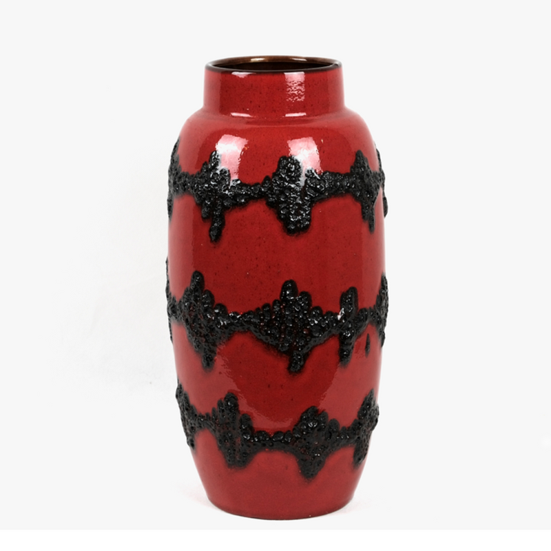 Mid Century Vase by Scheurich-553-38, 1960's