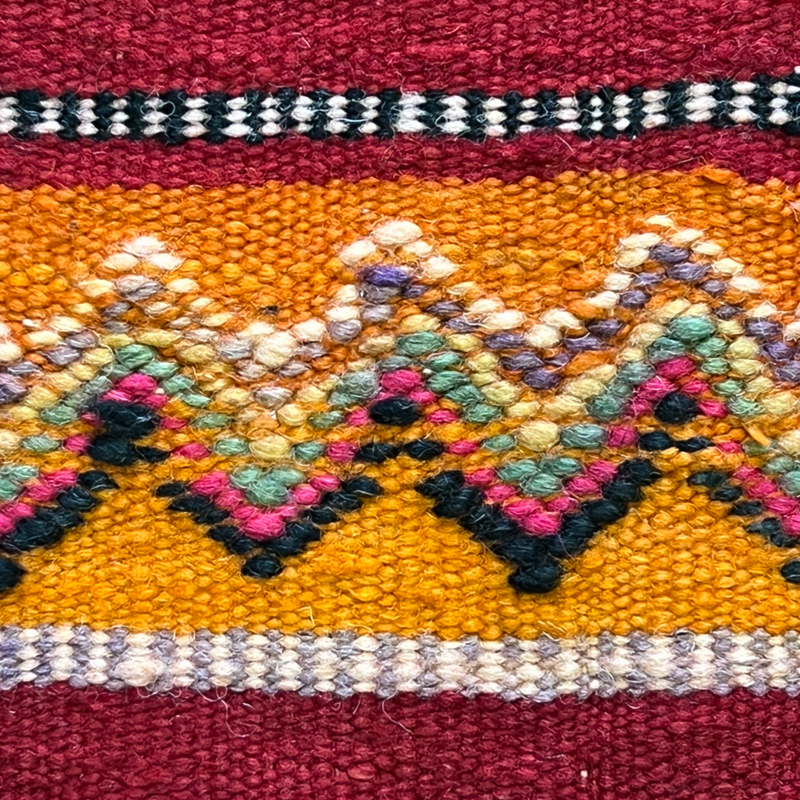 Vintage Berber rug Ouled Lma