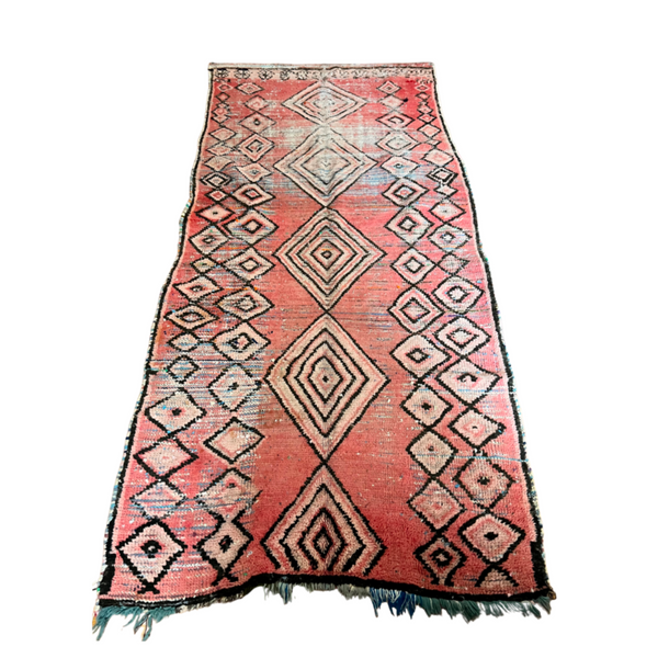 Berber Vintage Boujad Teppich aus Marokko