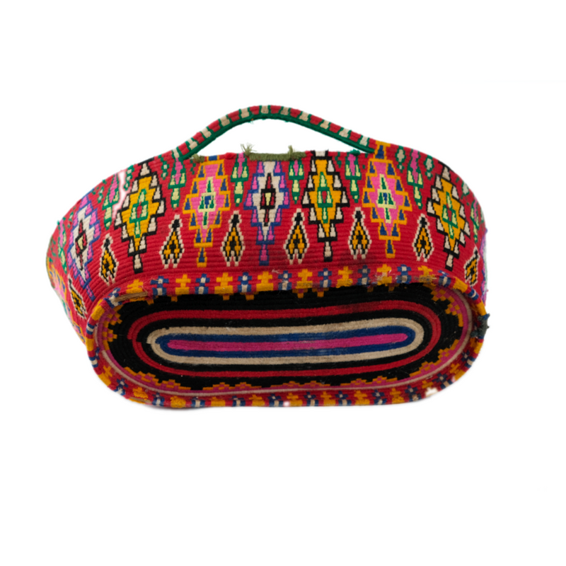 Vintage Berber bread basket